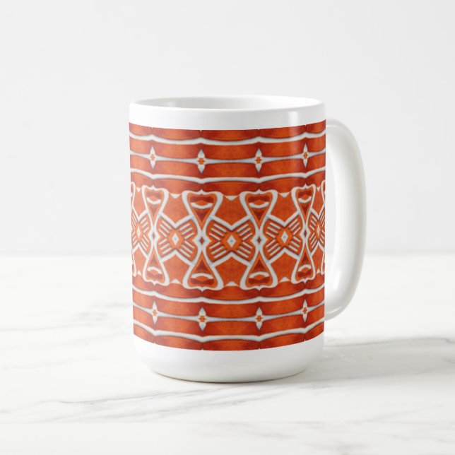 MUG MUGUE BLANC ÉLEVÉ EN PAIN D'ÉPICE (Devant droit)
