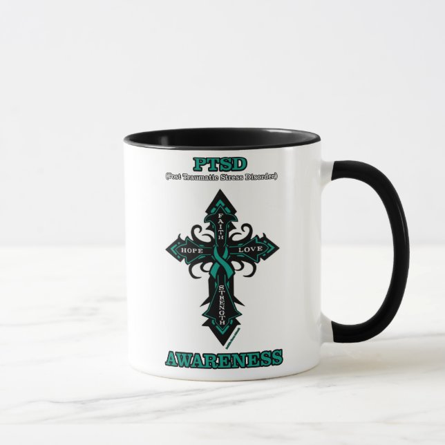Mug Mugue Croix/Prise de conscience...PTSD (Droite)
