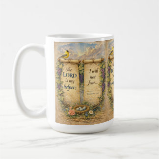 Mug Mugue Écriture Sainte " Le Seigneur est mon Aide"