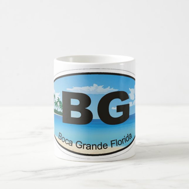 Mug Mugue Emblème de Boca Grande - BG - Floride (Centre)