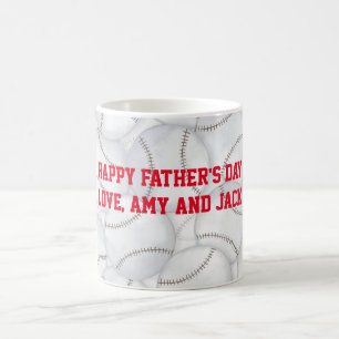 Mug Mugue Fête des Pères de baseball