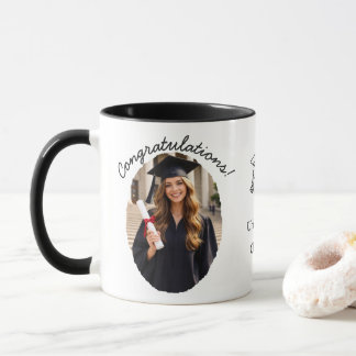 Mug Mugue photo de remise de diplômes personnalisée Fé