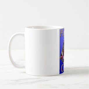 Mug Mugue Pyramid Comics - Fond Bleu