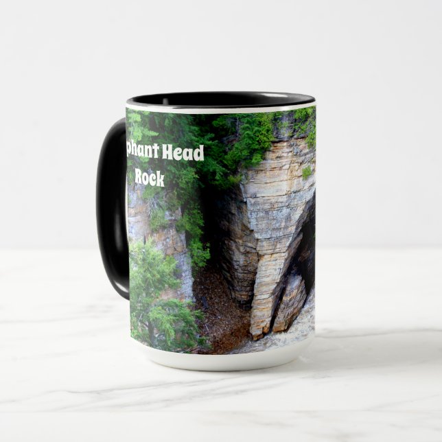 Mug Mugue Rocher Tête d'Éléphant (Devant gauche)