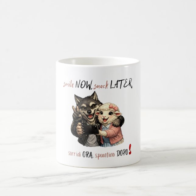 Mug Mugue Selfie Loup & Mouton (Centre)