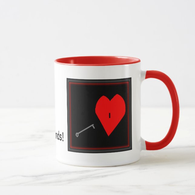 Mug Mugue touche à mon cœur (Droite)