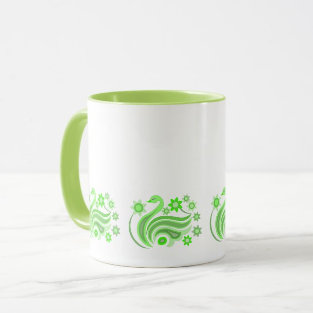 MUG MUGUEAU OISEAU CRÉATIF POUR CADEAU (Devant gauche)