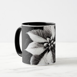 Mug Muguet poinsettia