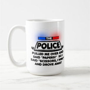 Mug Muguet Policier Pierre Feuille Ciseaux Drôle