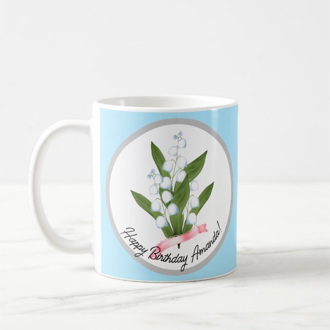 Mug Muguet, rétro (Gauche)