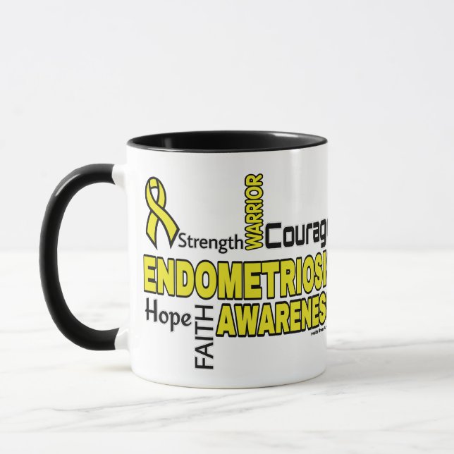 Mug Mugueuse...Tasse Endométriose (Gauche)