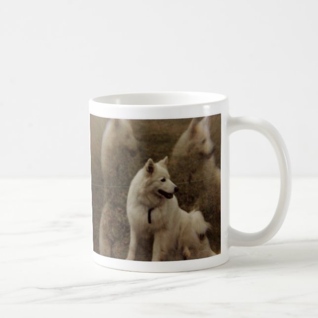 Mug Multi-image de Samoyed, multi-image de Samoyed (Droite)