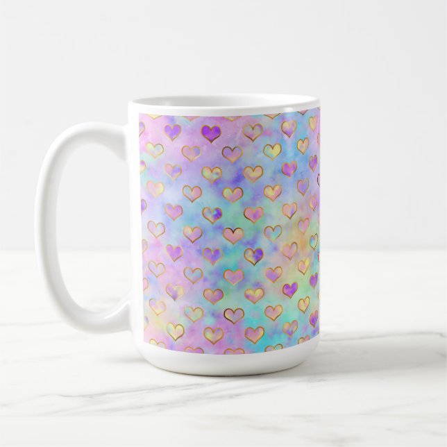 MUG MULTICOLORÉ PASTEL (Gauche)