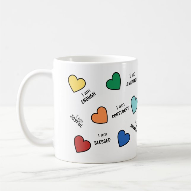 Mug Multiplication et motivation de la pâte à café (Gauche)
