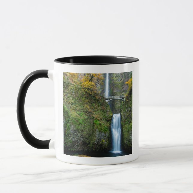 Mug Multnomah Tombe En Automne Dans La Gorge Columbia (Gauche)