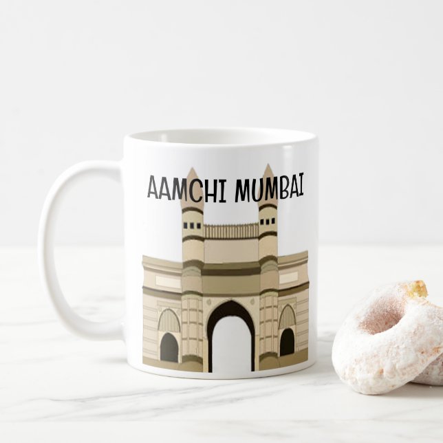 Mug Mumbai Gateway Of India Voyage  (Avec donut)