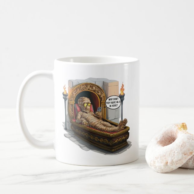 Mug Mummy drôle (Avec donut)