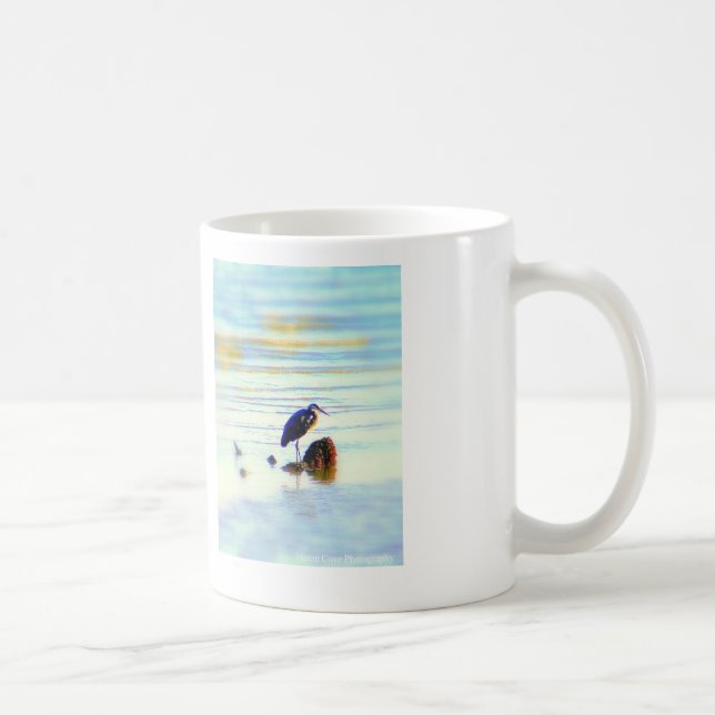 Mug muqueuse de héron bleu (Droite)