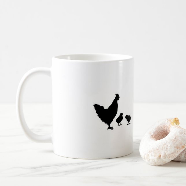 Mug muqueuse de poulet (Avec donut)