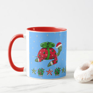 Mug Muqueuse de tortue de Noël