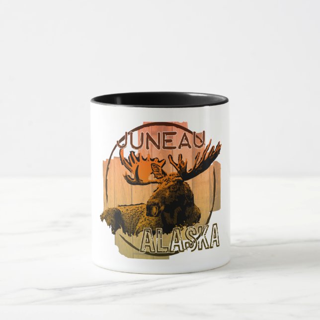 Mug Muqueuse d'orignal Juneau Alaska (Centre)