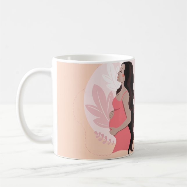 Mug muqueuse femme enceinte (Gauche)