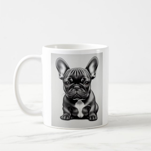 Mug Muqueuse française de Bulldog (Gauche)