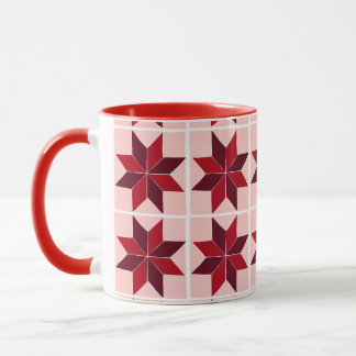 Mug Muqueuse motif rouge