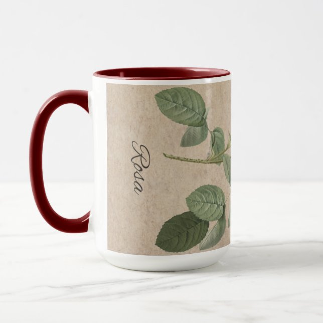 Mug muqueuse rose (Gauche)