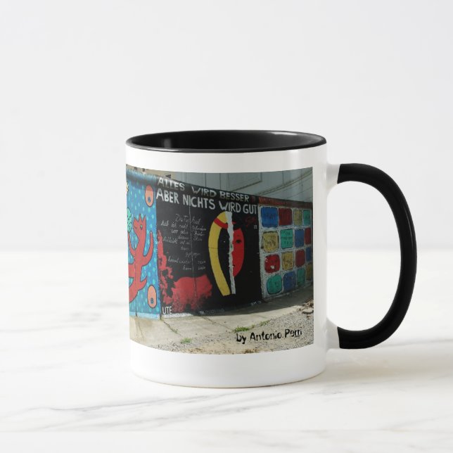 Mug Mur de Berlin, Par Antonio Perri (Droite)