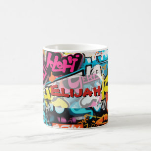 Mug Mur de graffiti urbain
