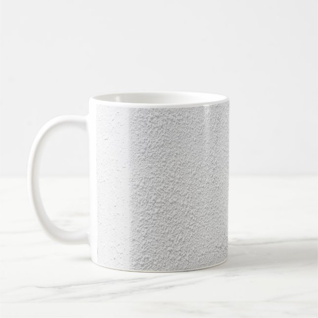 Mug Mur en béton blanc (Gauche)