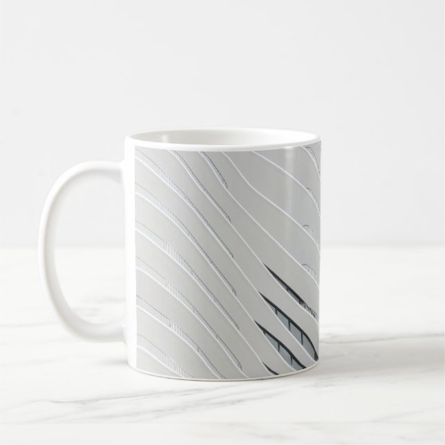 Mug Mur en béton blanc (Gauche)