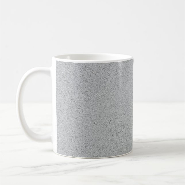 Mug Mur en béton gris peint (Gauche)