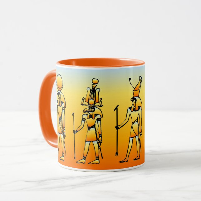 Mug murale égyptienne (Devant gauche)