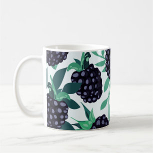 Mug Mûre Tropical : Motif sans couture de fruits