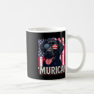 Mug Murica Labrador Retriever 4 juillet American Fla