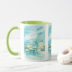 Mug Murmur de sauge  Vie marine vintage  