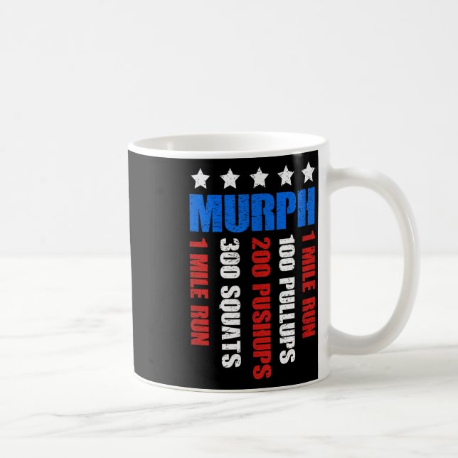 Mug Murph 2021 Memorial Day Workout Patriotic Wod (Droite)