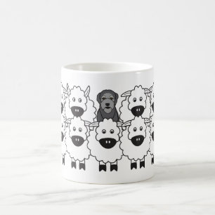 Mug Murphy chez les moutons
