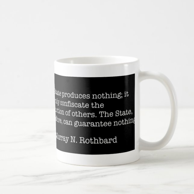 Mug Murray Rothbard (Droite)