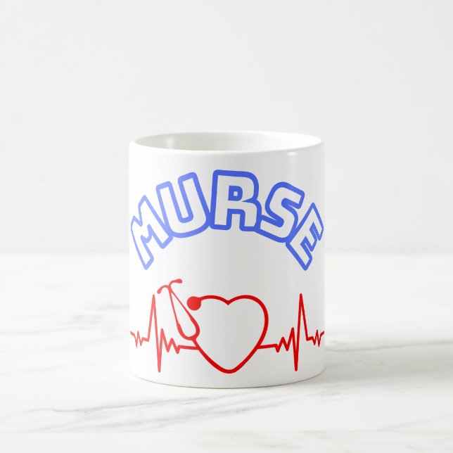 Mug Murse Man Infirmière hommes infirmière infirmière  (Centre)