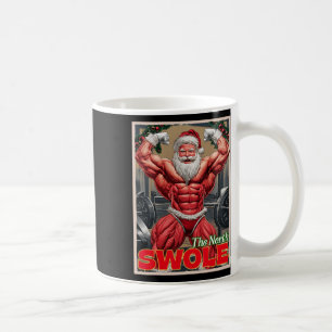 Mug Muscle de Flex de Père Noël musclé de Swole du Nor
