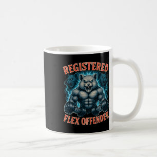 Mug Muscle Hamster Défenseur Flex Enregistré Drôle Gym