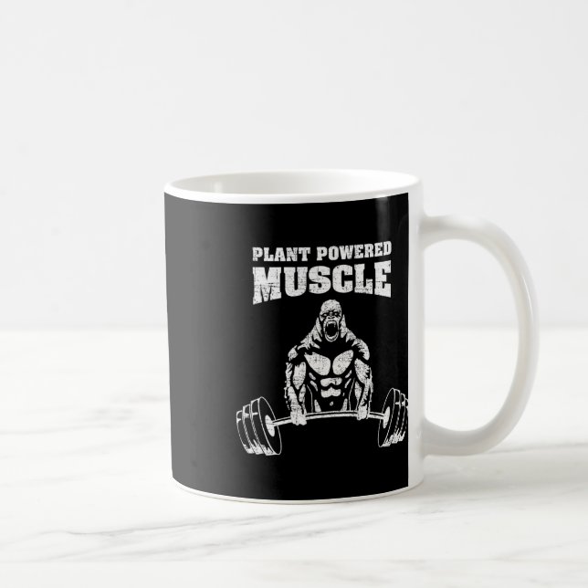 Mug Muscle plante Vegan Power Bodybuilding Gym (Droite)