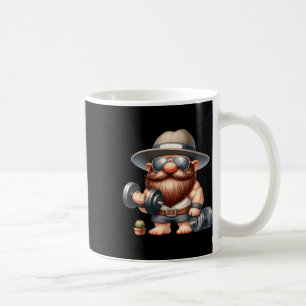 Mug Muscleman Gnome Avec Dumbbells Drôle Fitness Worki