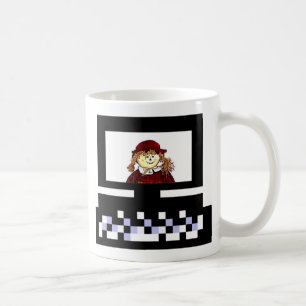 Mug MUSEUM Série Artiste Images Computer StrawGirl