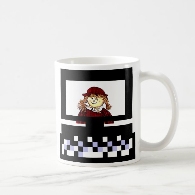 Mug MUSEUM Série Artiste Images Computer StrawGirl (Droite)