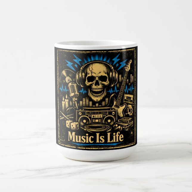 Mug Music Is Life – Sound Living Philosophy (Centre)