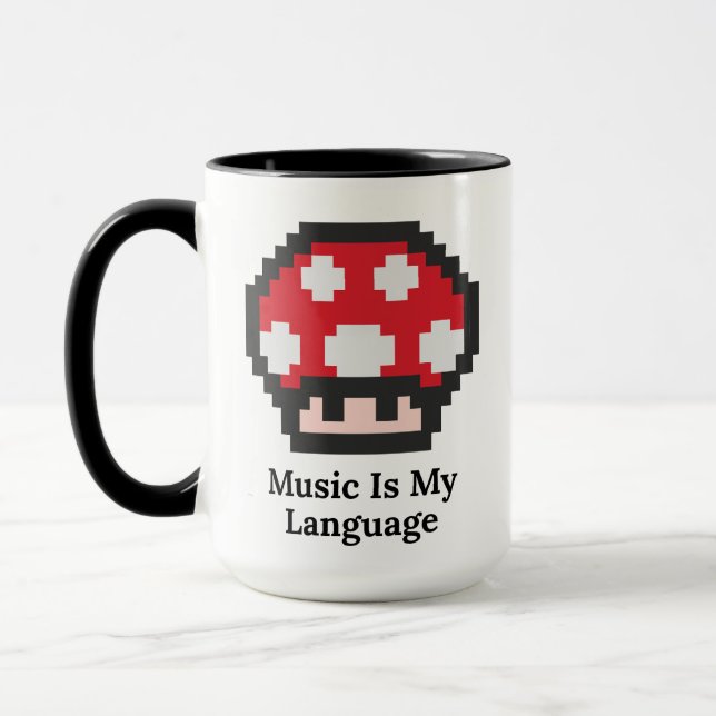 Mug  Music Is My Language (Gauche)